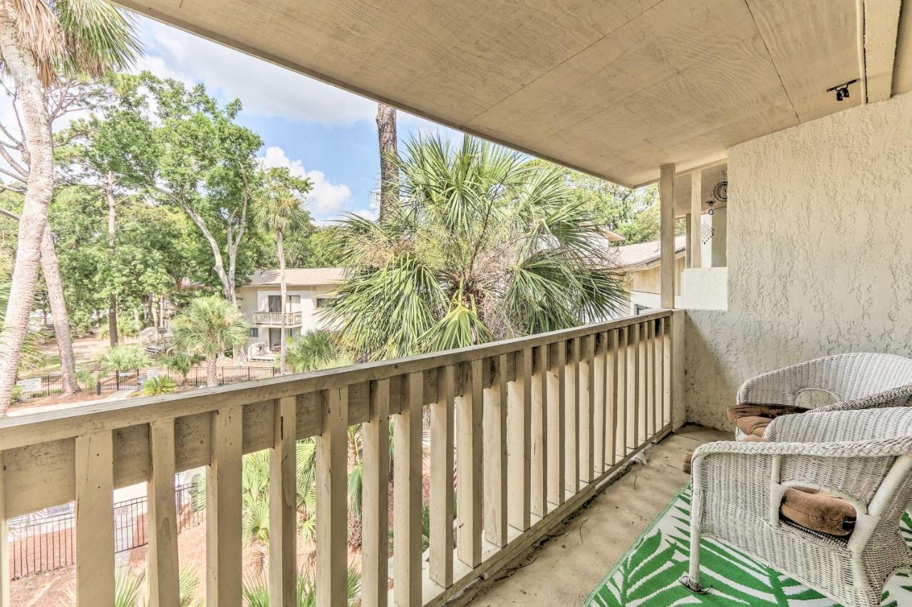 Hilton Head Island Townhome Patio, Walk To Beach Exterior foto
